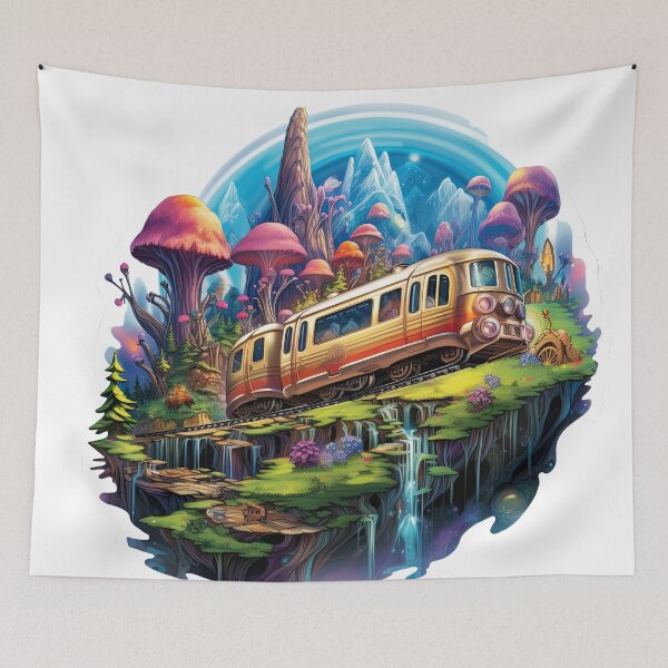 Item preview, Train like in a fairy tale designed and sold by abmkf.