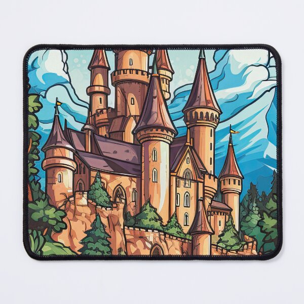 Item preview, Painted palace that reaches the clouds designed and sold by abmkf.