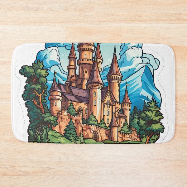 Item preview, Painted palace that reaches the clouds designed and sold by abmkf.
