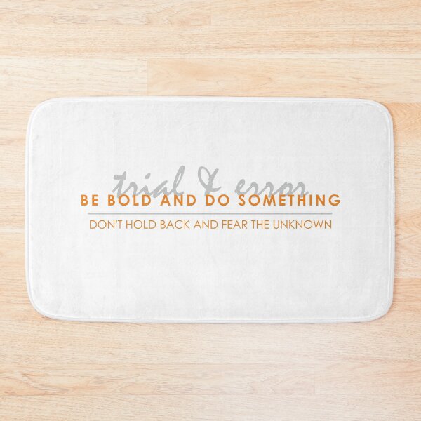 Item preview, Be Bold and Do Something: Motivational Quote designed and sold by ShubhankarK.