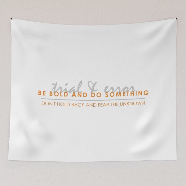 Item preview, Be Bold and Do Something: Motivational Quote designed and sold by ShubhankarK.