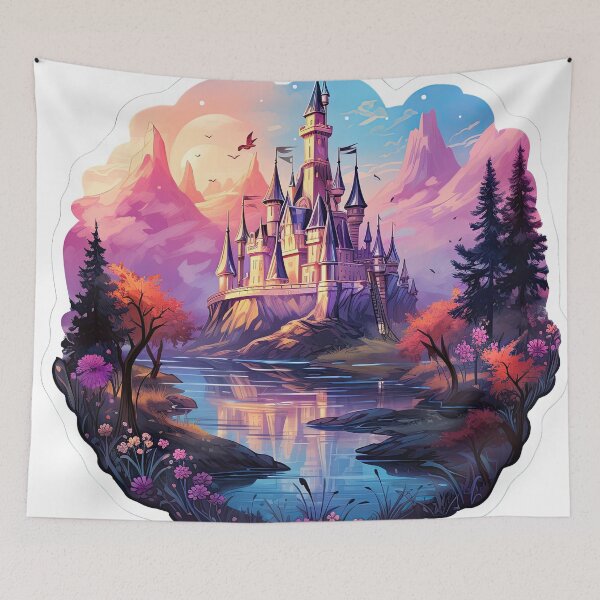 Item preview, Palace like in a fairy tale by the lake designed and sold by abmkf.