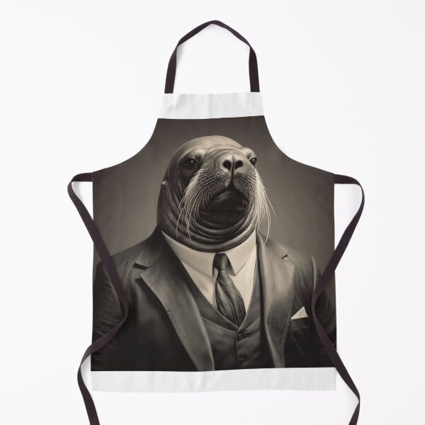 Item preview, Walrus in Business Suit Art designed and sold by redstar19.
