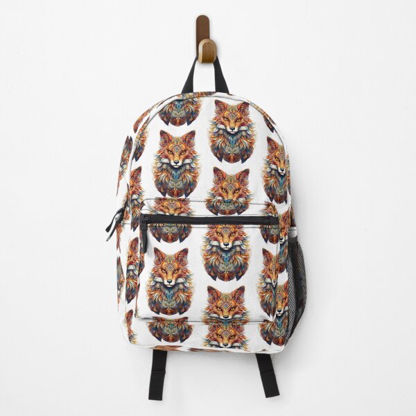 Item preview, Fox in colourful mandala art style designed and sold by Trendy-Artistry.