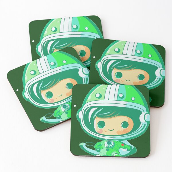 Item preview, Cosmic Smiles of Colorful Astronaut  designed and sold by Cosmic Retro.