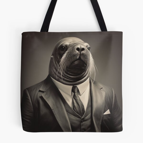Item preview, Walrus in Business Suit Art designed and sold by redstar19.