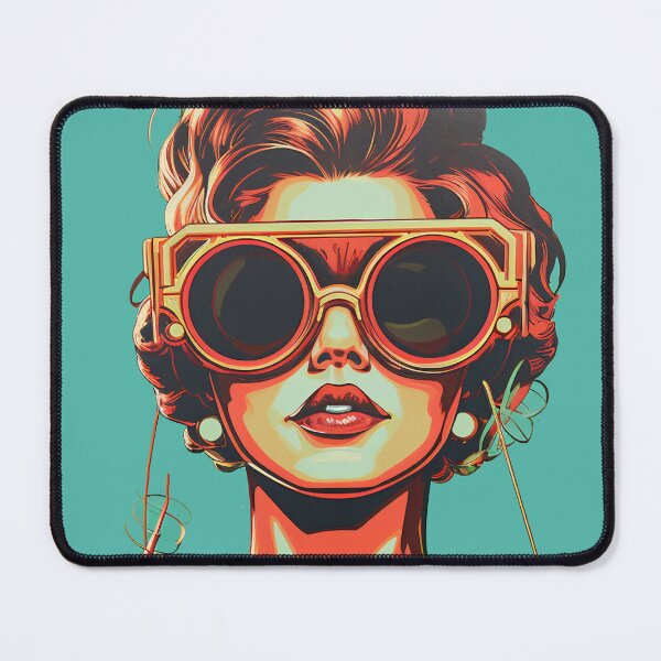 Item preview, retrofuturistic popart design 5 designed and sold by Rebelka.