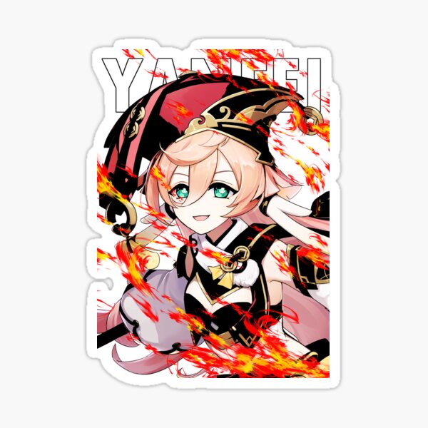 Item preview, Yanfei genshin impact Shirt Genshin Shirt genshin impact T-shirt Genshin Sticker designed and sold by stickersofwaifu.