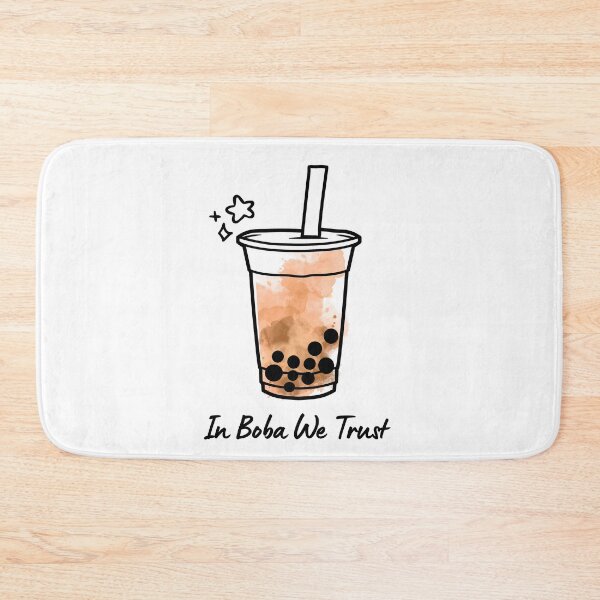 Item preview, In Boba We Trust designed and sold by WhitepaperStyle.