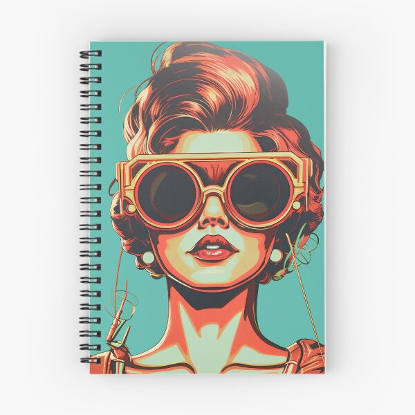 Item preview, retrofuturistic popart design 5 designed and sold by Rebelka.