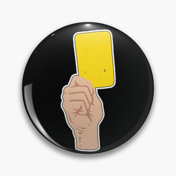 Item preview, Yellow Card Referee Sports Fan Futball Yellow Card Referee Gear designed and sold by DynamicDesign.