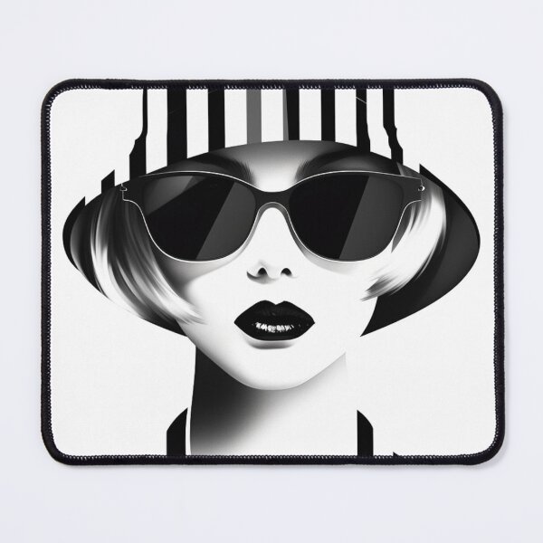 Item preview, Nice lined beauty woman in black and white designed and sold by 19DEC.
