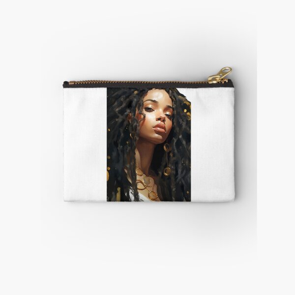 Item preview, Melanin essence - black woman dreadlocks retro cartoon ombré shades designed and sold by Black British  Designer - Photographer.