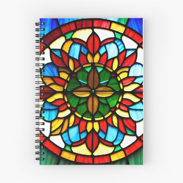 Item preview, round stained glass window designed and sold by DRAGONFIASCO.