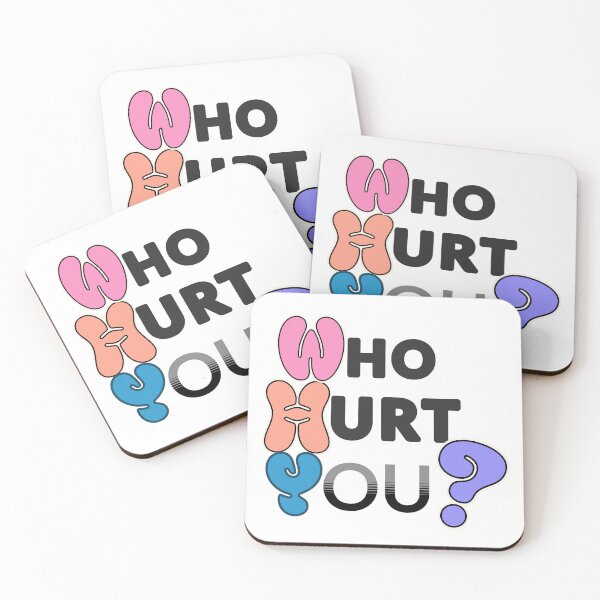 Item preview, Meme, funny quote, Who Hurt You? designed and sold by IndigoPixa.