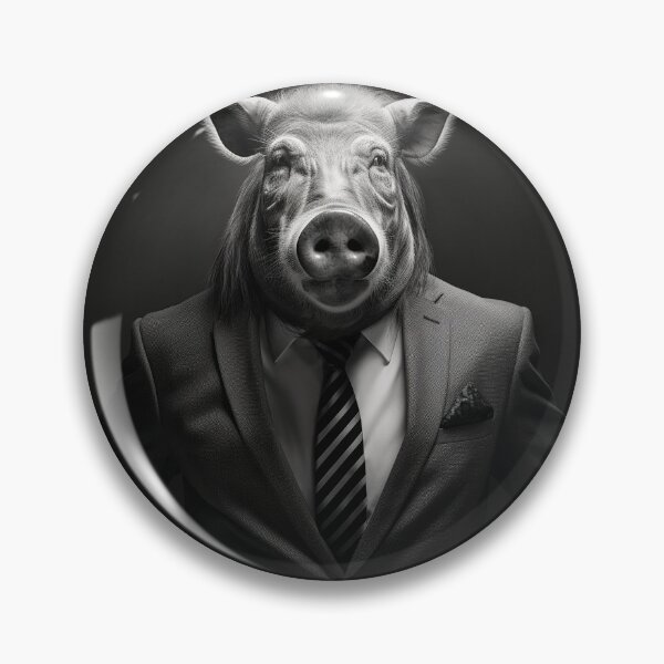 Item preview, Warthog in Suit Art  designed and sold by redstar19.