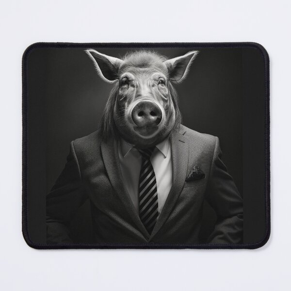 Item preview, Warthog in Suit Art  designed and sold by redstar19.