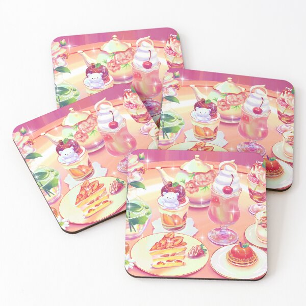Item preview, Full frame of Roses, Tea and Desserts designed and sold by paosesame.