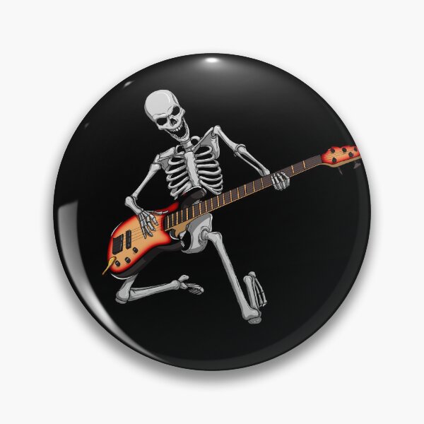 Item preview, Guitar Skeleton Guitarist Rock And Roll Men's Band Gear designed and sold by DynamicDesign.
