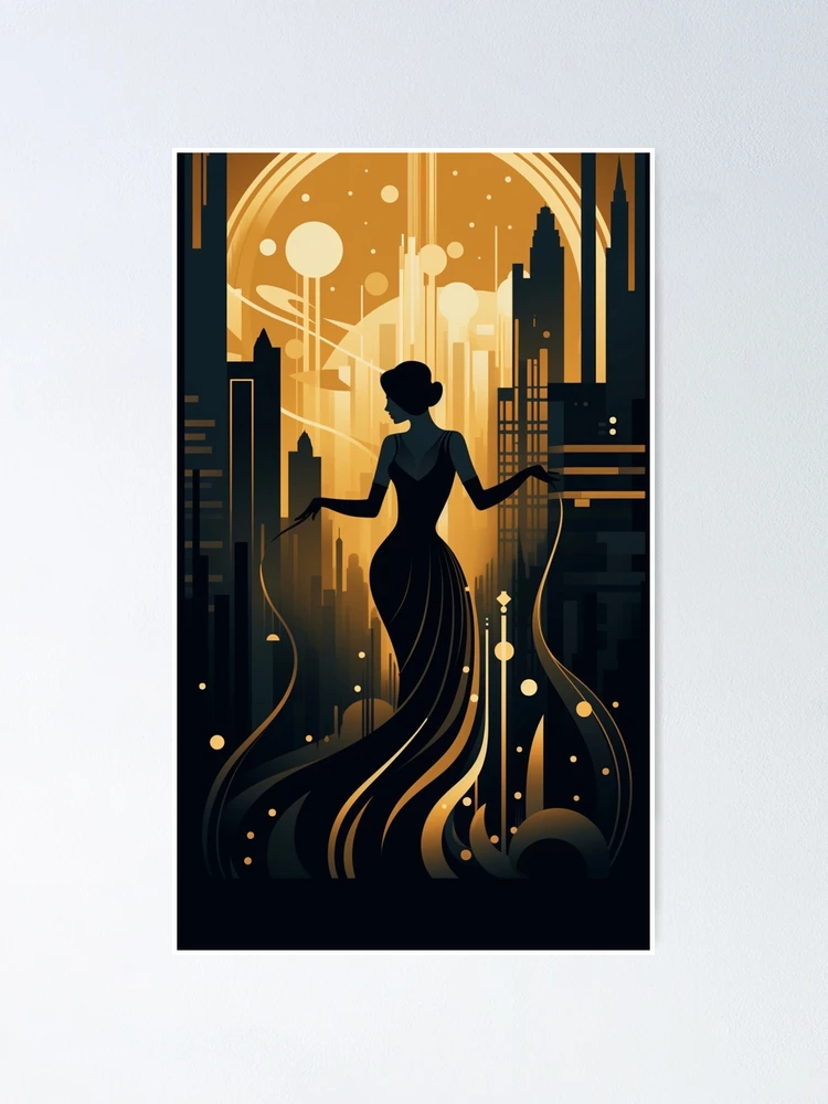 Art Deco Poster for Sale by FineArtsPro