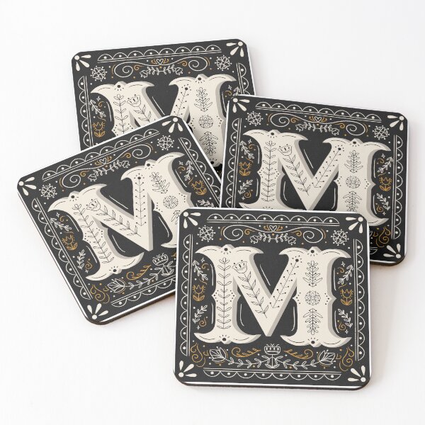 Item preview, Letter M designed and sold by marybeeletters.