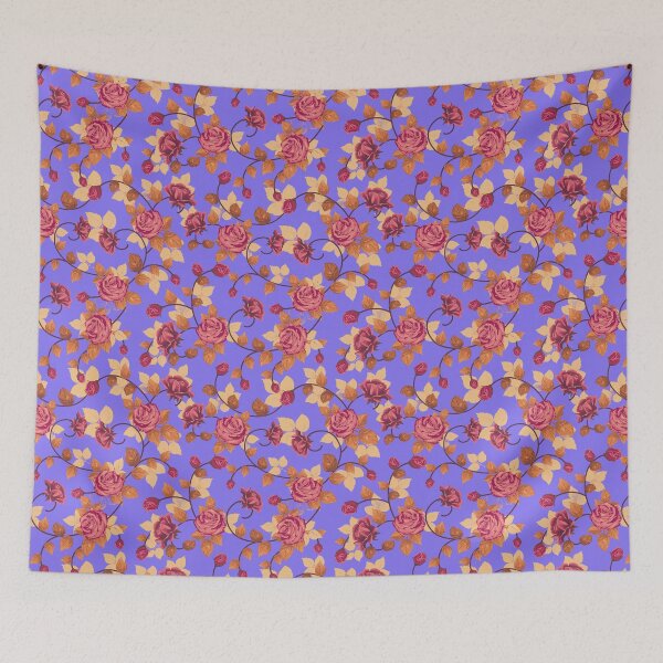 Item preview, seamless orange roses designed and sold by run-rotee.