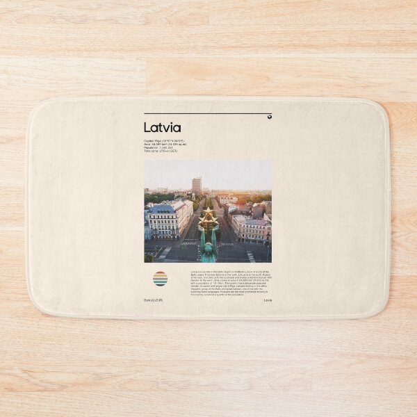 Item preview, Visit Latvia (Travel poster) designed and sold by RabbitK.