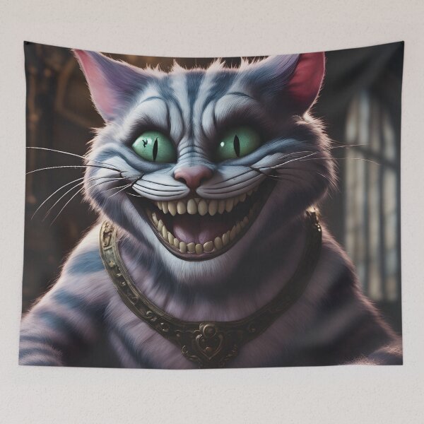 Aperçu de l'œuvre chat du cheshire 2 créée et vendue par Ac3k.