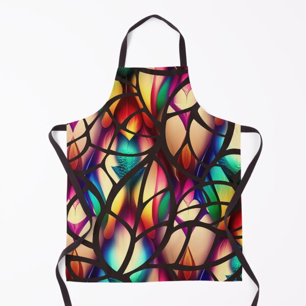 Item preview, seamless stained glass visual art, designed and sold by run-rotee.