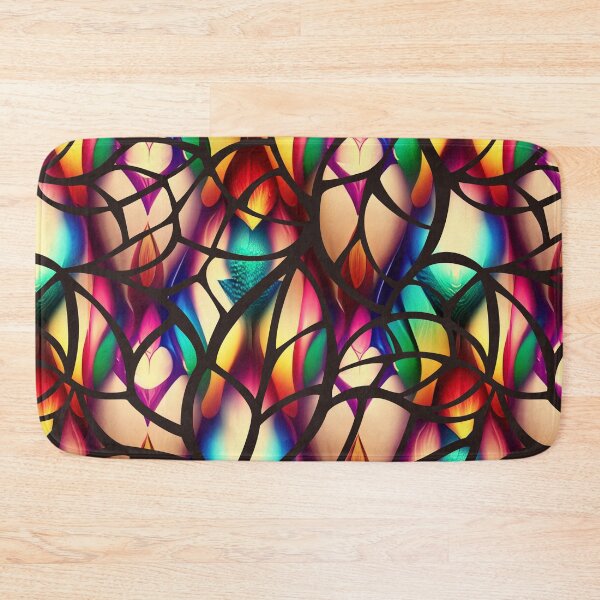 Item preview, seamless stained glass visual art,   designed and sold by run-rotee.