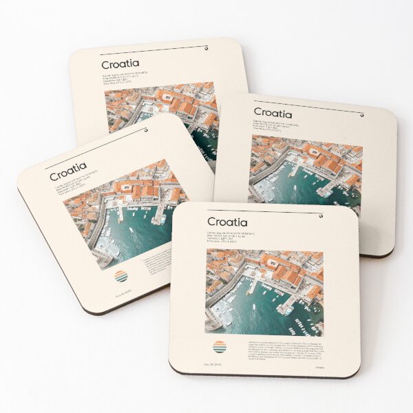 Item preview, Visit Croatia (Travel poster) designed and sold by RabbitK.