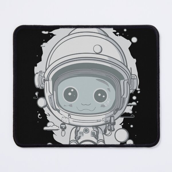 Item preview, Cute Grey Astronaut Adventure designed and sold by Cosmic Retro.