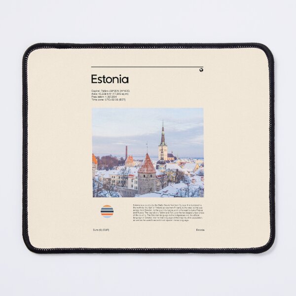 Item preview, Visit Estonia (Travel poster) designed and sold by RabbitK.