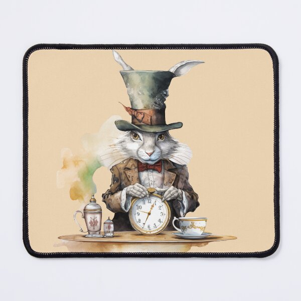 Aperçu de l'œuvre Lapin Blanc d'Alice au Pays des Merveilles - Style Steampunk créée et vendue par KOTOdesign.