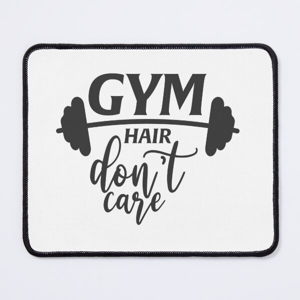 Item preview, Gym Hair, Don't Care - Fun Fitness Attitude designed and sold by Saalim22.