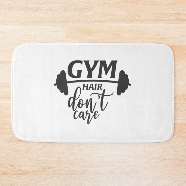 Item preview, Gym Hair, Don't Care - Fun Fitness Attitude designed and sold by Saalim22.