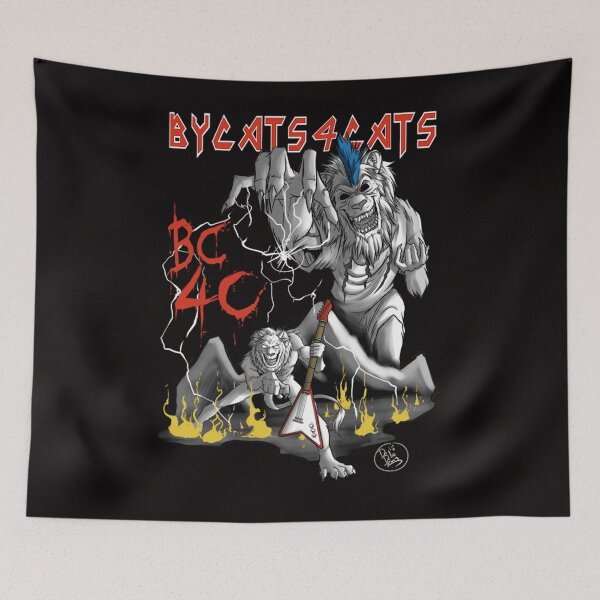 Item preview, ByCats4Cats Metal Logo  designed and sold by JESSICATANLEY.