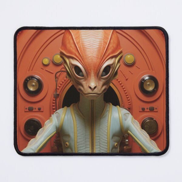 Artikelvorschau, Retro-Pastell-Alien 3 entworfen und verkauft von Rebelka.