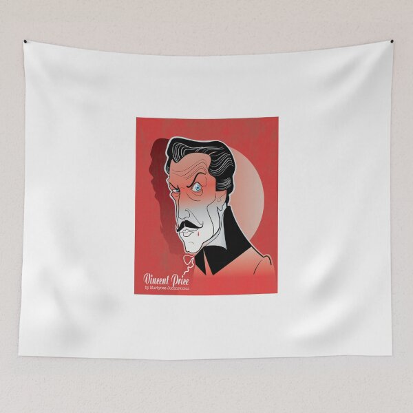 Item preview, Vincent Price illustration designed and sold by masinibobus.