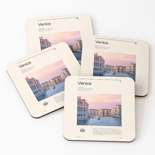 Item preview, Visit Venice, Italy (Travel poster) designed and sold by RabbitK.