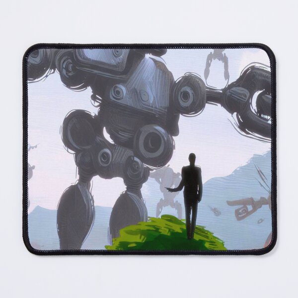 Item preview, Ethereal Equilibrium: Nature's Dance with Technological Wonders designed and sold by SolaceOddities.