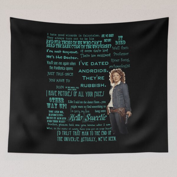 Item preview, River Song Quotes   	 designed and sold by swkyhefrx97.