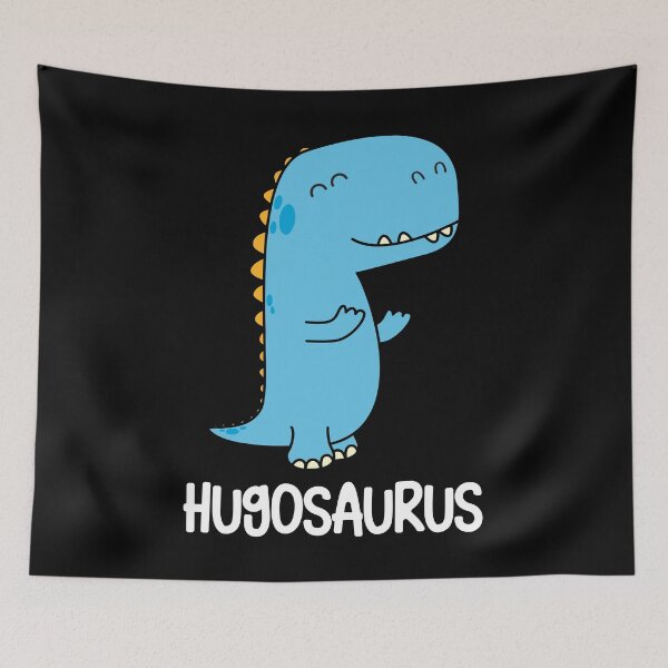 Item preview, Hugosaurus cute hug dino (on dark colors) designed and sold by messy-nessie.