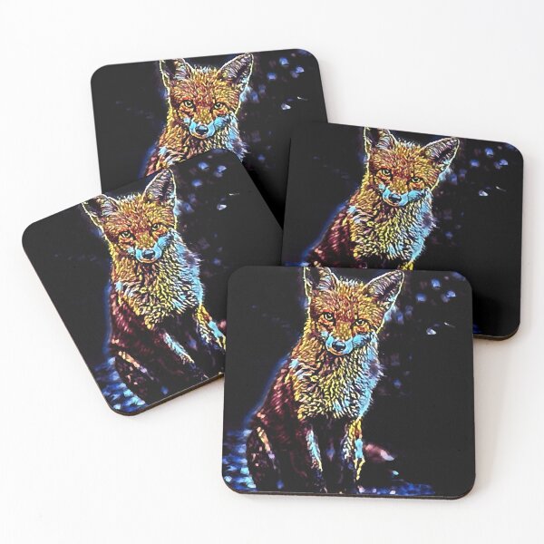 Item preview, Fox painting designed and sold by LylaRau.