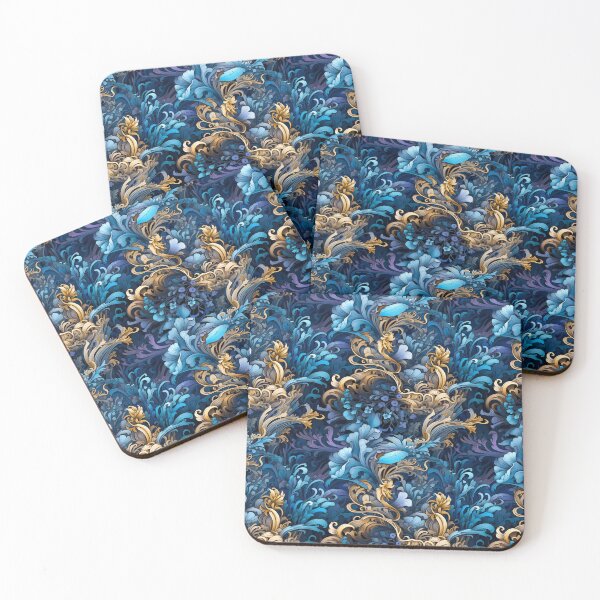 Item preview, Abstract Watercolor Bluelagoon designed and sold by Piyakan.