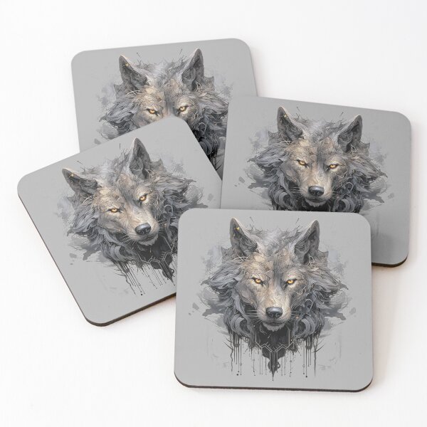Item preview, Wolf Portrait 01 designed and sold by Elisabeth Lucas.