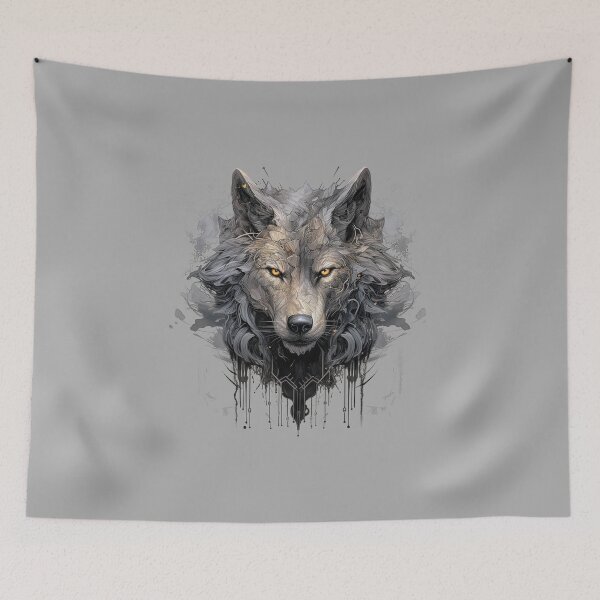 Item preview, Wolf Portrait 01 designed and sold by Elisabeth Lucas.