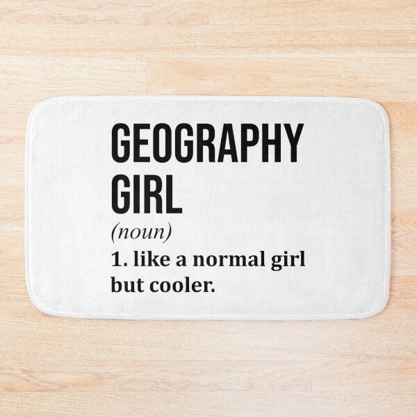 Item preview, Geography Girl Definition designed and sold by XCIV.