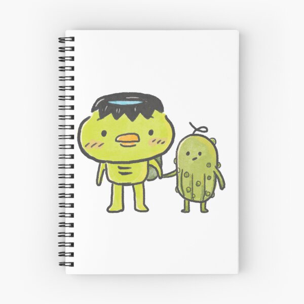 Aperçu de l'œuvre Kappa yokai et concombre Chan créée et vendue par OzzyMac.