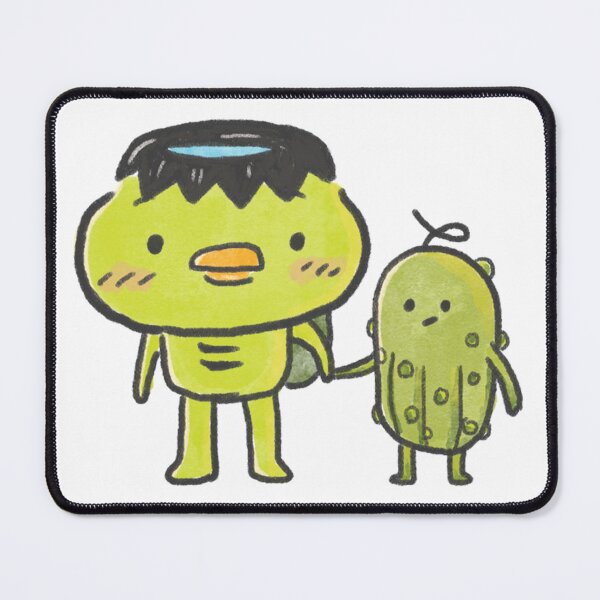 Item preview, Kappa yokai and Cucumber Chan designed and sold by OzzyMac.